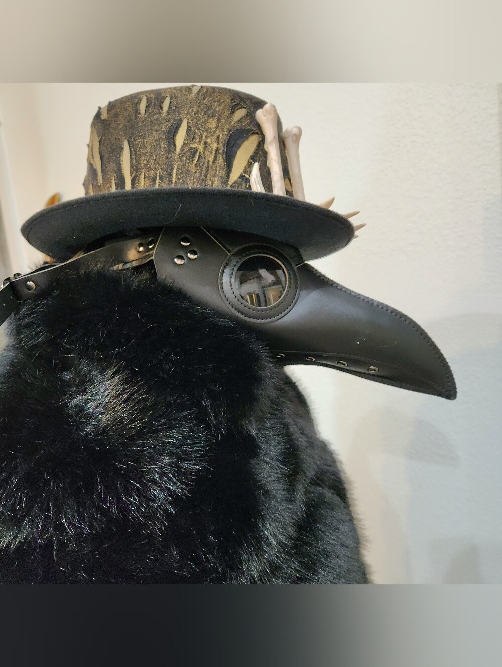 Steampunk Plague Doctor Mask – Gothic Bird Beak Cosplay Face Mask